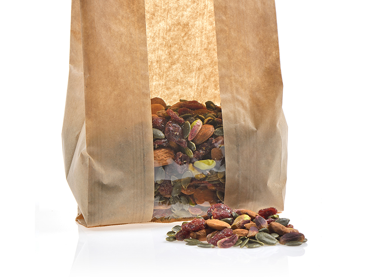 Epicerie locale proposant un mélange de fruits secs bio